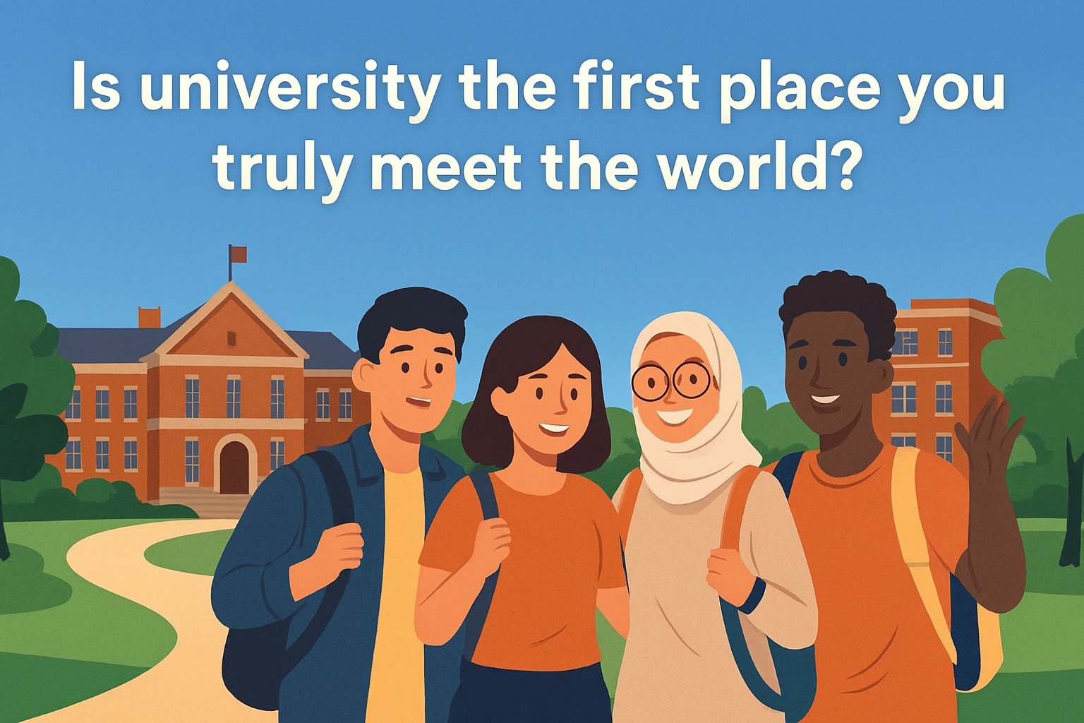Is University the First Place You Truly Meet the World?