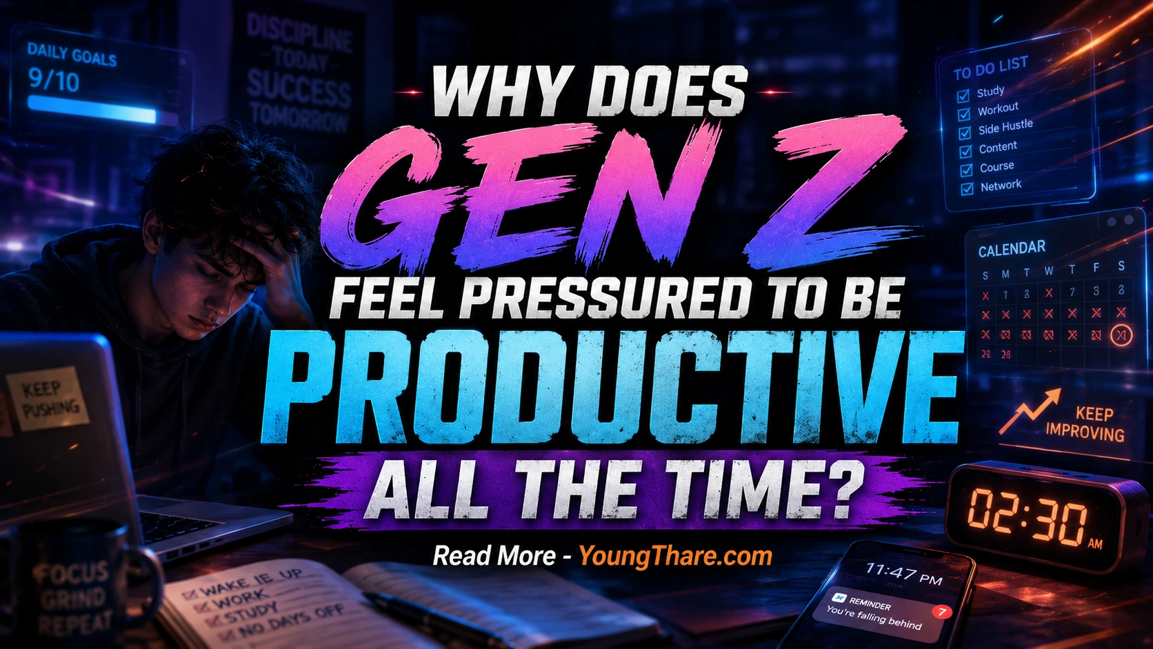 Why Does Gen Z Feel Pressured to Be Productive All the Time?