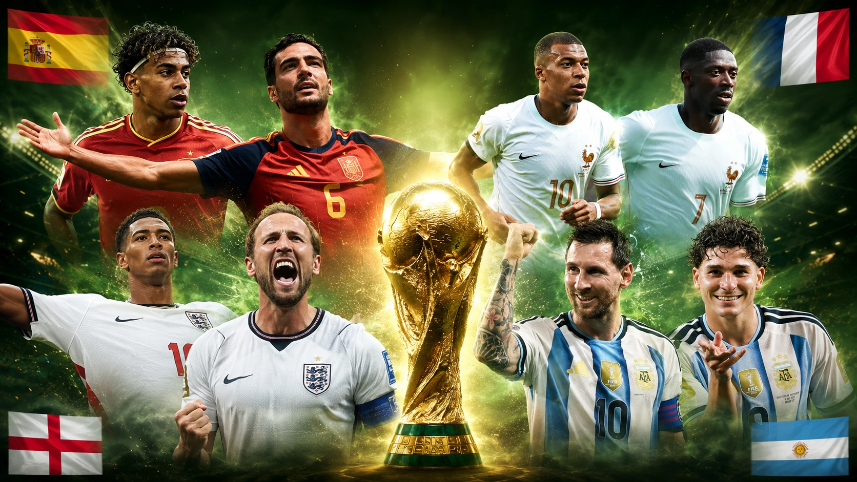 World Cup Semifinals: France vs Spain, England vs Argentina Predictions