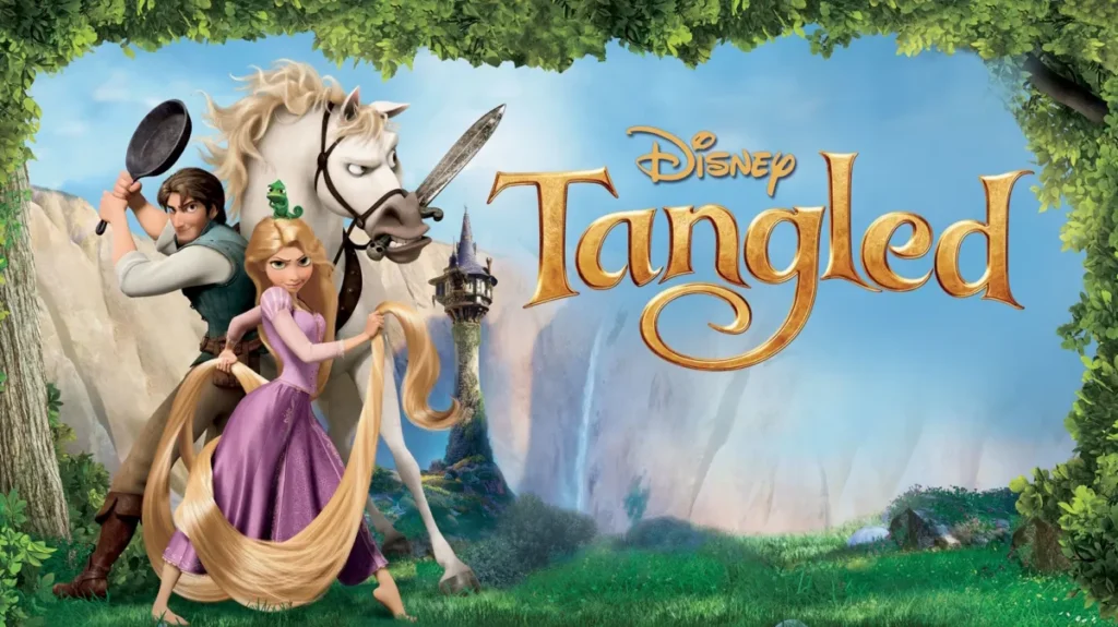 Disney's Live-Action Tangled Cast: Teagan Croft as Rapunzel and Milo Manheim as Flynn Rider